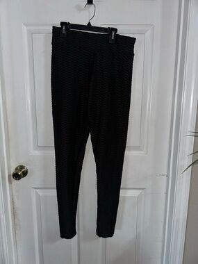 Viral Black Butt Lifting Leggings Size XL